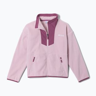 Children's fleece sweatshirt Columbia Sequoia Grove Full Zip Fleece mineral pink/antique mauve