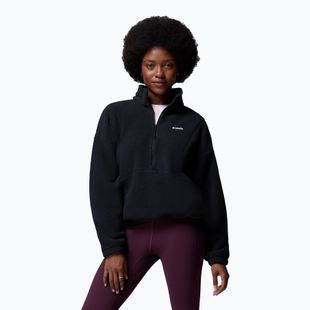 Women's fleece sweatshirt Columbia Timber Meadow MTR Fleece HZ black
