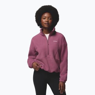 Women's fleece sweatshirt Columbia Timber Meadow MTR Fleece HZ antique mauve