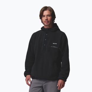 Men's fleece sweatshirt Columbia Helvetia II Hoodie Black