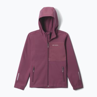 Children's softshell jacket Columbia Ascender Hooded Softshell antique mauve
