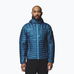 Men's down jacket Columbia Endevour Mountain Down Hooded phoenix blue