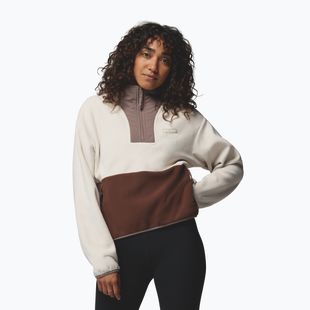 Women's fleece sweatshirt Columbia Sequoia Grove II Half Zip Fleece dark stone/tobacco/iron