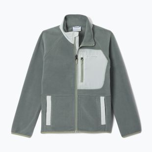 Children's fleece sweatshirt Columbia Fast Trek V Full Zip sedona sage/tea light