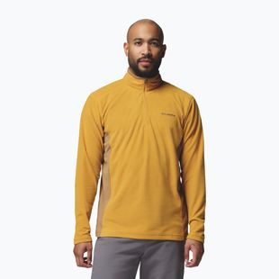 Men's fleece sweatshirt Columbia Klamath Range II HZ Squash/Delta