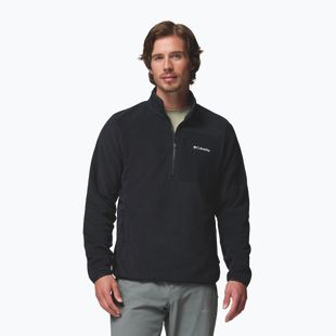 Men's fleece sweatshirt Columbia Pacific Arch 200 1/2 Zip Fleece Black