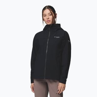 Women's softshell jacket Columbia Tennen Mountain Hooded Softshell black