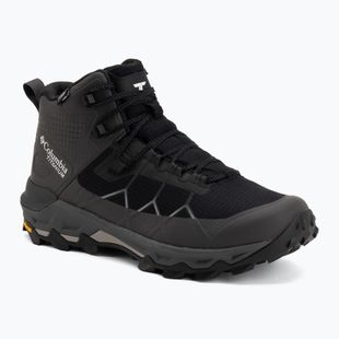 Men's trekking boots Columbia Peakfreak Titanum Outdry Mid black/ti titanium