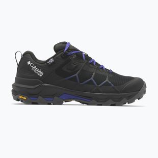 Women's trekking boots Columbia Peakfreak Titanum Outdry black/purple quartz