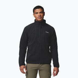 Men's fleece sweatshirt Columbia Sequoia Grove II Full Zip Fleece black