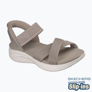 Women's sandals Skechers Ultra Flex 3.0 Never Better gray