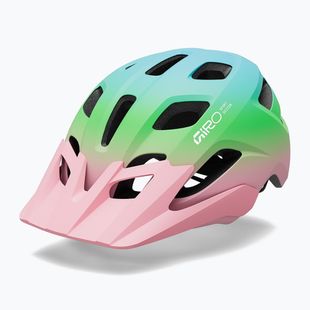 Children's bike helmet Giro Tremor Child JR matte light pink/green fade