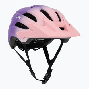 Children's bike helmet Giro Fixture II matte light pink/purple fade