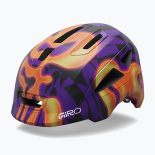 Children's bike helmet Giro Scamp II matte purple lava