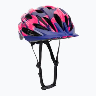 Children's bike helmet Giro Raze pink flowers