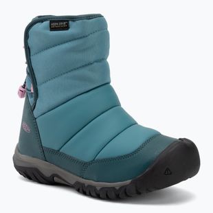 Snow boots KEEN Puffrider Wp brittany blue/cashmere rose