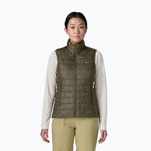 Women's gilet Patagonia Nano Puff basin green