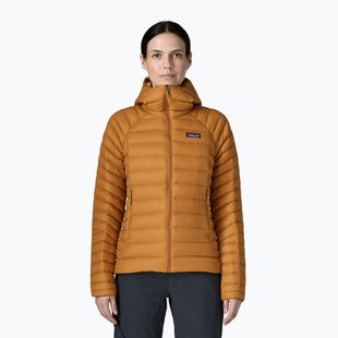 Women's down jacket Patagonia Down Sweater Hoody cinnamon brown