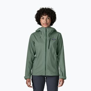 Women's rain jacket Patagonia Granite Crest canopy green