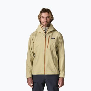Men's rain jacket Patagonia Granite Crest weathered stone