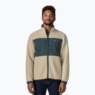 Men's fleece sweatshirt Patagonia Retro Pile Patch pelican