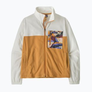 Women's fleece sweatshirt Patagonia Micro D Patch Pocket dried mango