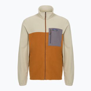Men's fleece sweatshirt Patagonia Micro D Patch Pocket cinnamon brown