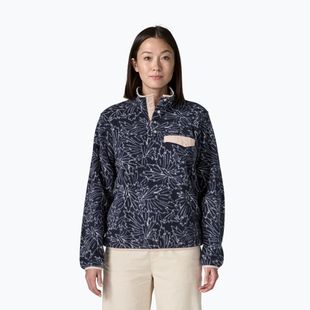 Women's fleece sweatshirt Patagonia Lightweight Synchilla Snap-T Pullover smudge: smolder blue
