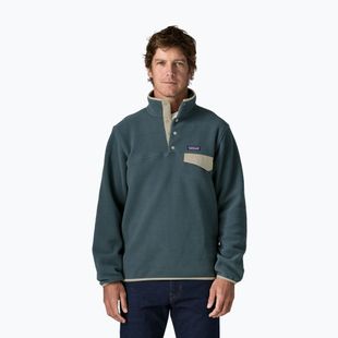 Men's fleece sweatshirt Patagonia Lightweight Synchilla Snap-T Pullover summit blue