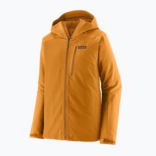 Men's ski jacket Patagonia Insulated Powder Town cinnamon brown