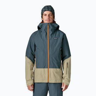 Men's ski jacket Patagonia Insulated Storm Shift summit blue