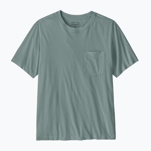 Men's T-shirt Patagonia Daily Pocket Tee blue sage