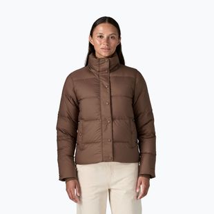 Women's down jacket Patagonia Silent Down bermbrown