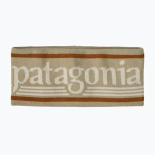 Headband Patagonia Powder Town hut tripper logo: weathered stone