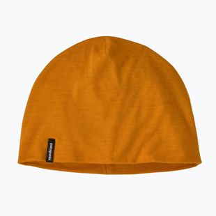 Winter hat Patagonia Overlook Merino Wool Liner Beanie autumn orange
