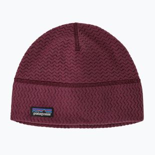 Winter hat Patagonia R1 Air Beanie berry fig