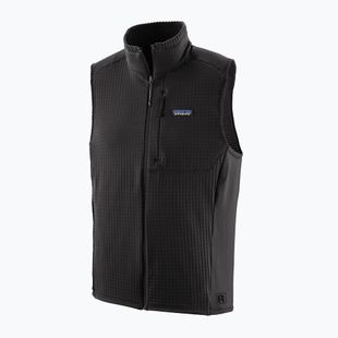Men's gilet Patagonia R1 black w/black