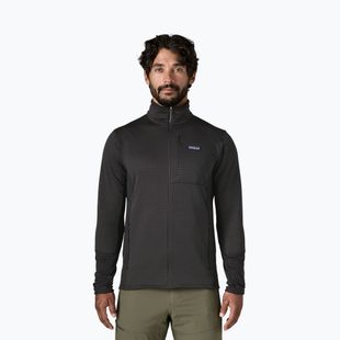 Men's fleece sweatshirt Patagonia R1 black w/black