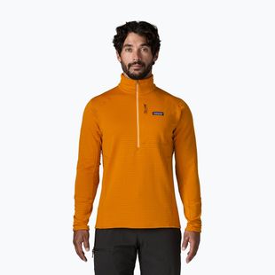 Men's trekking sweatshirt Patagonia R1 Pullover autumn orange