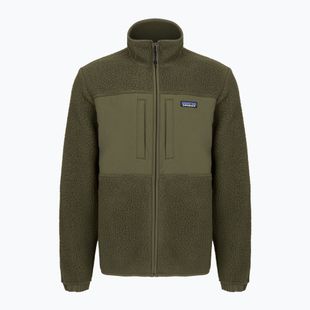 Men's fleece sweatshirt Patagonia Retro Pile Patch basin green