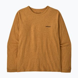 Women's longsleeve Patagonia P-6 Logo Responsibili-Tee LS dried mango