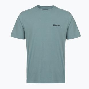 Men's T-shirt Patagonia P-6 Logo blue sage