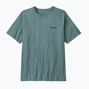 Men's T-shirt Patagonia P-6 Logo blue sage
