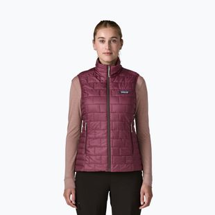 Women's gilet Patagonia Nano Puff berry fig