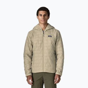 Men's insulated jacket Patagonia Nano Puff Hoody weathered stone
