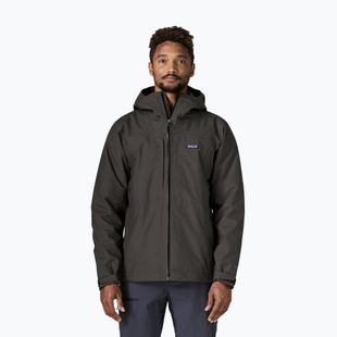 Men's rain jacket Patagonia Insulated Boulder Fork Rain black