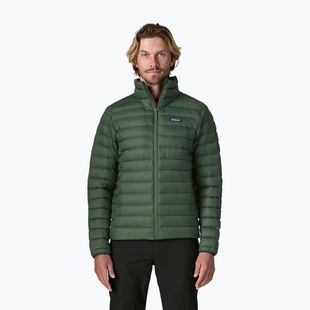 Men's down jacket Patagonia Down Sweater treeline green
