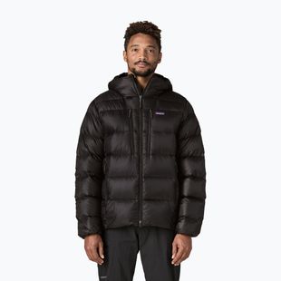 Men's down jacket Patagonia Fitz Roy Down Hoody black