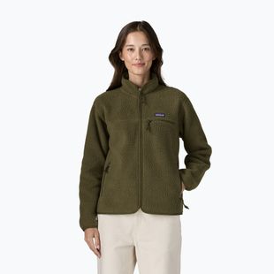 Women's fleece sweatshirt Patagonia Retro Pile basin green