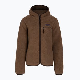 Women's fleece sweatshirt Patagonia Retro Pile Hoody berm brown